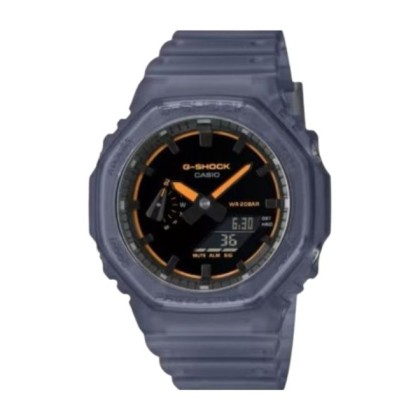 Casio G-Shock GA-2100K-2A Analog Digital Transparent Resin Band Men Watch